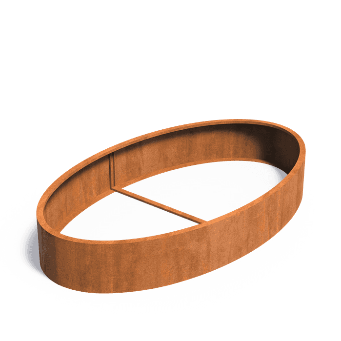 Hochbeet Elipse Corten