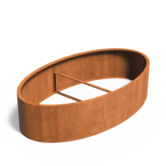 Hochbeet Elipse Corten