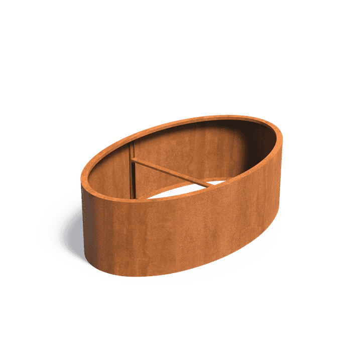 Hochbeet Elipse Corten