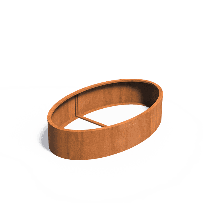 Hochbeet Elipse Corten